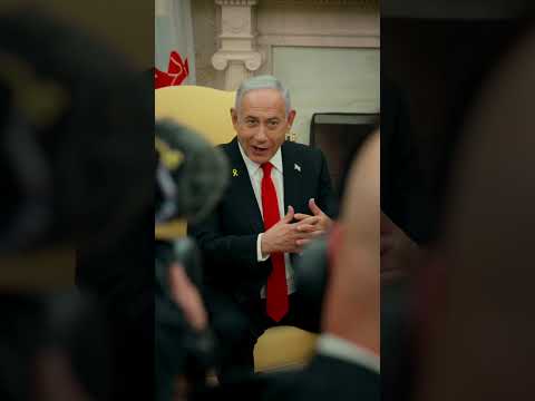 President Trump Welcomes Netanyahu to the White House