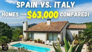 SPAIN vs. ITALY: Where To Find the Best AFFORDABLE PROPERTY Deals in 2025? 🇪🇸🇮🇹🏡