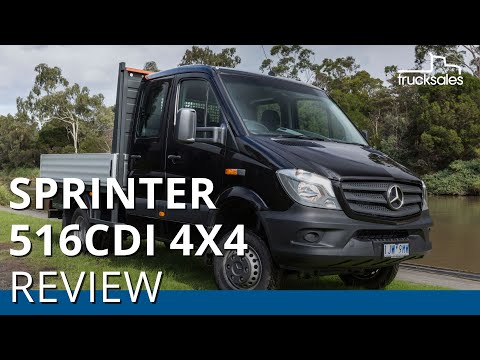 Mercedes-Benz Sprinter 516CDI 4x4  cab/chassis 2017 Review | trucksales