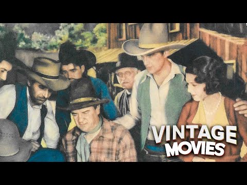 Tom Tyler and Marion Shilling Western Movie | Black and White Vintage Movies