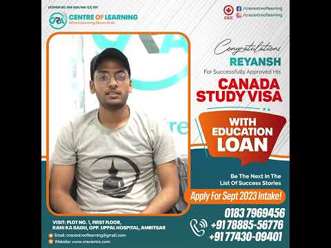 EDUCATION LOAN AND CANADA STUDY VISA