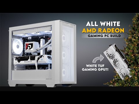 The AMD Snow Queen Has Arrived... | TUF Gaming RX 7800 XT White Edition + ASUS A21 Gaming PC Build