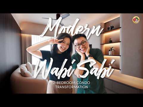 Inside A Modern Wabi Sabi 2-Bedroom Condo! | Get ID Home Tour!