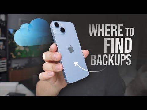 Where to Find iCloud Backup on iPhone (tutorial)