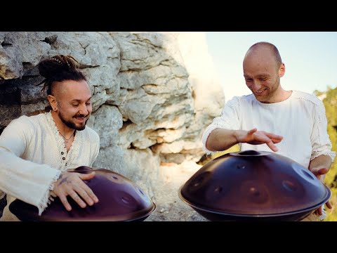 Mirrors | 1 hour handpan music | Malte Marten & Warren Shanti