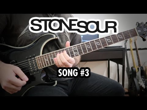 Stone Sour - Song #3 (Guitar Cover, with Solo)