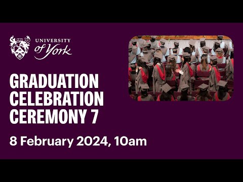 Ceremony 7 Graduation Livestream: 8 February 2024, 10am