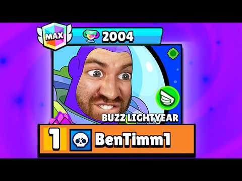 How I Became the #1 BUZZ LIGHTYEAR in Brawl Stars! (2000 Trophy Push)