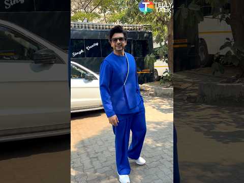 Karan Kundrra says, "Aaj main Govinda bana hua hoon" as he arrives for Laughter Chefs shoot #shorts