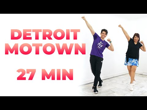 27 MIN DETROIT MOTOWN Workout • 2800 Steps • Patreon Fan Faves • Walking Workout #159