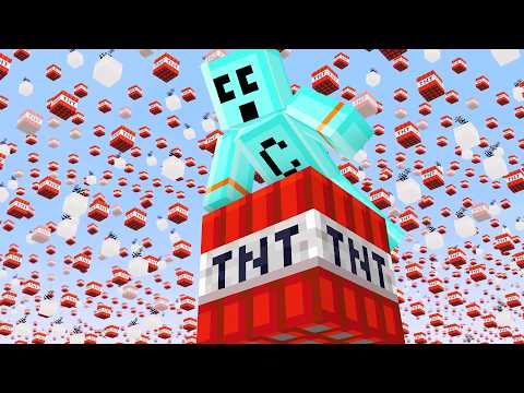 Minecraft but There’s Only One TNT Block