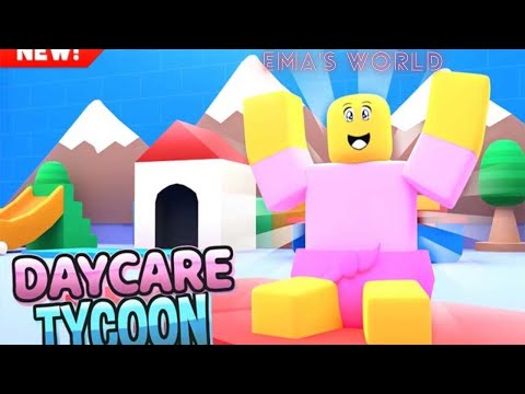 Daycare tycoon Baby tycoon // Roblox // Ema's World