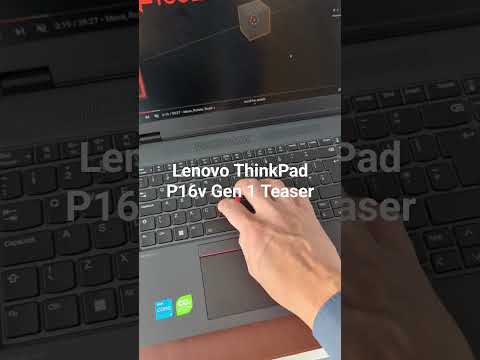 Lenovo ThinkPad P16v Gen 1 Teaser