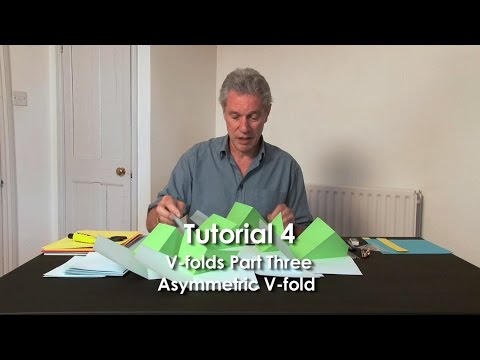 Pop-Up Tutorial 4 - V-folds Part 3 Asymmetric V-fold