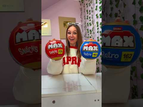 [ASMR] UNBOXING THE *NEW* MYSTERY ZURU MAX LEGO SNACKS CAPSULES!!😍🍕🍣🍦 (SO SATISFYING🤤) #Shorts