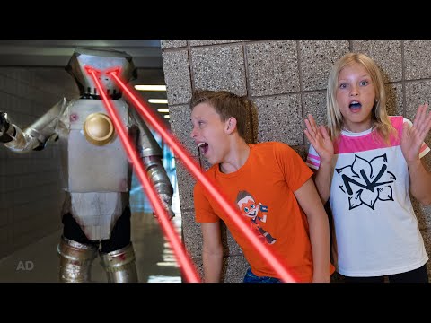 Evil Robot Takes Over Our SCHOOL!