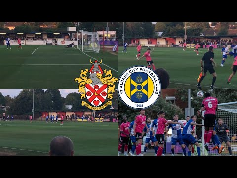 FIRST AWAY GAME OF THE SEASON! | HORNCHURCH VS ST ALBANS CITY MATCH DAY VLOG