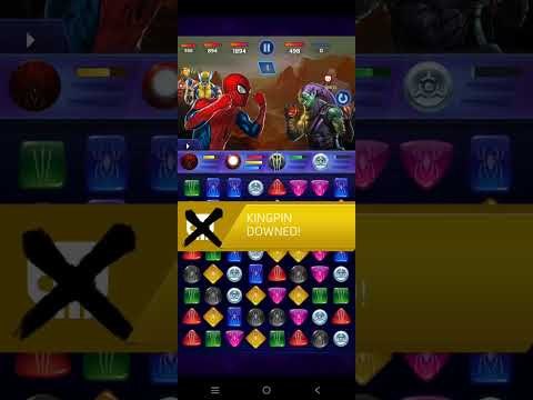 playing marvel puzzle quest part 2