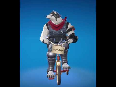 New Billy's Tricycle (500) Emote (Oct. 9, 2024) #shorts #epicpartner #fortnite #codeshirokuma