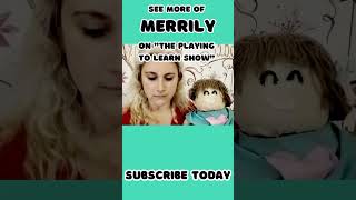 See more Merrily on "The Playing to Learn Show" #babytalk #babyspeech #learningthroughplay #speech