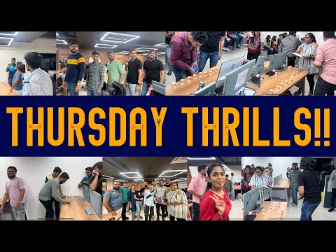 Thursday Thrills - Office Fun Activities at Albioirx Technology