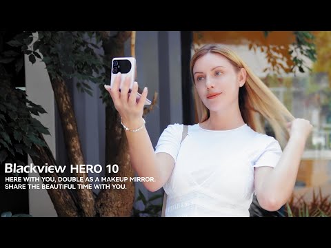 Blackview HERO 10: HERO 10 in Bag, Makeup Mirror in Hand | Stay Gorgeous, Anytime and Anywhere