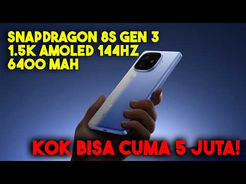 Snapdragon 8s Gen3 144Hz Cuma 5 Juta, Rumor Terbaru iPhone 17 Air & Hp Kucing Pertama! #WIG 188