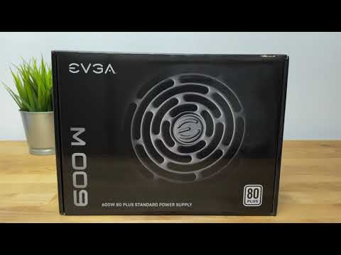 EVGA 600 W1 80 Plus White PSU Review - Budget 600 Watt Power Supply