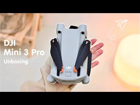 DJI Mini 3 Pro 📦unboxing ☁️ | Mario X Sandisk SD card |  Lighter than the iPhone 13 Pro Max?