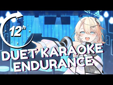 12hr ENDURANCE karaoke + duet CALL INS! 【KARAOKE MARATHON】