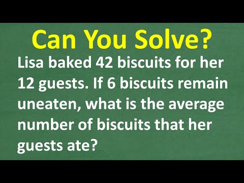 How Many Biscuits Did Each Guest Eat? Solve This Math Puzzle!