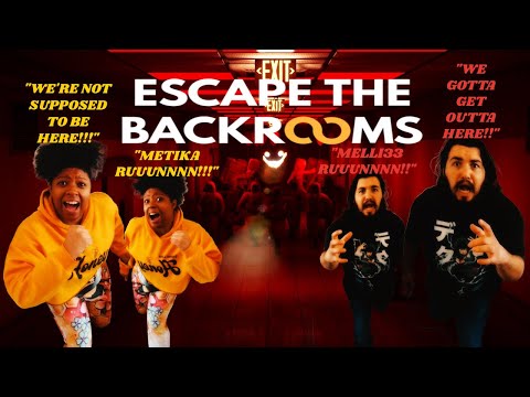 😱THRILLER THURSDAY😨 ESCAPE THE BACKROOMS W/ @CHILDHOODGAMERMETIKA 😱