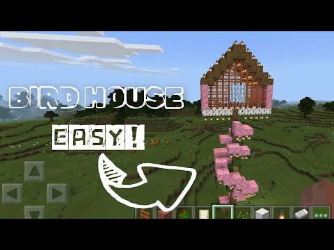 Minecraft Bird's house on tree |Minecraft New Tree house tutorials