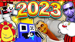 【ランキング】2023年サンサンキッズGAMES👑スキビディトイレや青鬼やレインボーフレンズが登場!?【マインクラフト・マイクラ・ROBLOX・ロブロクッス・サンクラ】年末・大晦日｜ゲーム実況