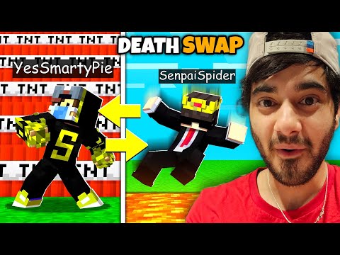 Minecraft Death Swap 5 {Smarty VS SenpaiSpider}