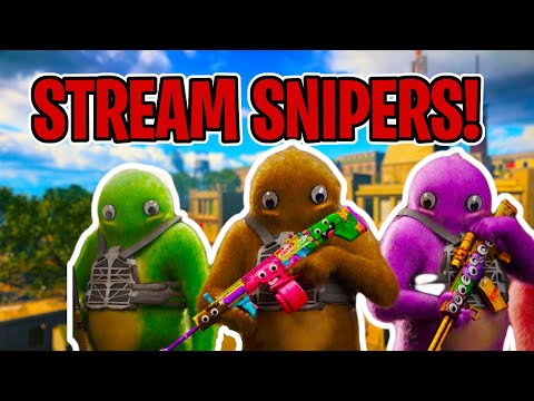 40 STREAM SNIPERS VS MY SQUAD ON REBIRTH ISLAND