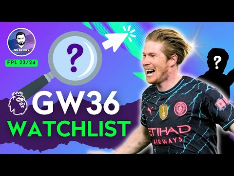 My top priorities for FPL GW36 🔥💪