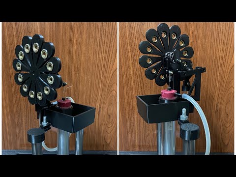 Stirling engine with Ross Yoke mechanism 3d printed model #shorts