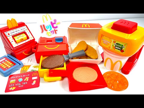 2025/2/28～ Japanese McDonalds happy meal toys McDonald's Pretend Play "unboxing" Japanese candy toys