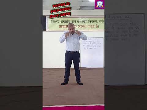 world hearing day 2025 #speech in #signlanguage by #deafteacher #short