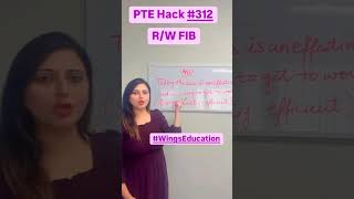 PTE Hack R/W FIB #ptecoaching #english #pteachievement #spokenenglish #ptevictory #ptepreparation