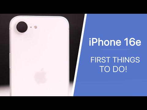 iPhone 16e - First 18 Things To Do! (Tips & Tricks)