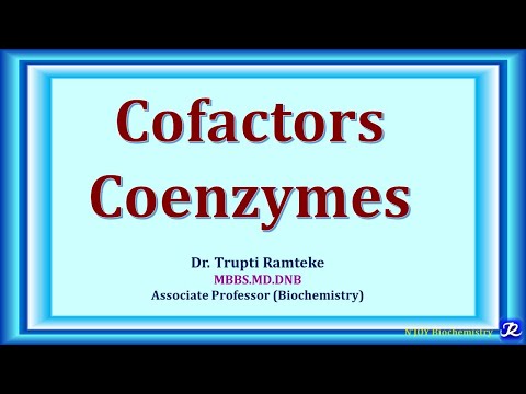 2 : Coenzymes: Properties/ Examples | Enzymes| Biochemistry | @NJOYBiochemistry