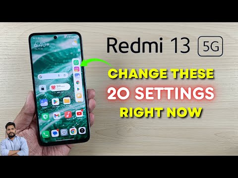 Redmi 13 5G : Change These 20 Settings Right Now