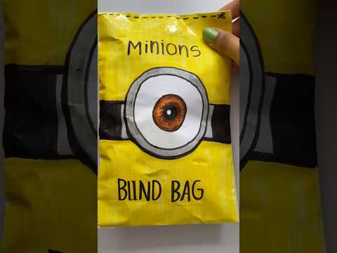 Mínions Blind Bag ¿Sabes qué minions es? #unboxing #asmr #shorts #art #blindbag #blindbox #blindbags