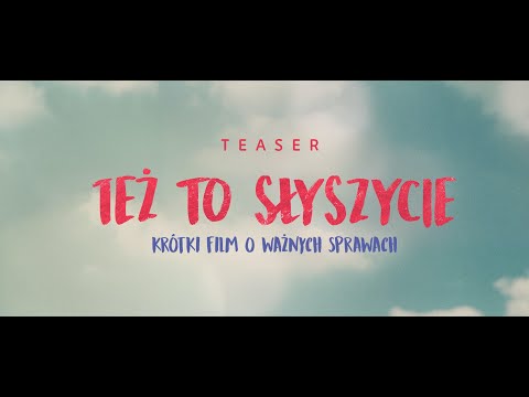 TEŻ TO SŁYSZYCIE / YOU HEAR IT TOO (teaser trailer) | 2023