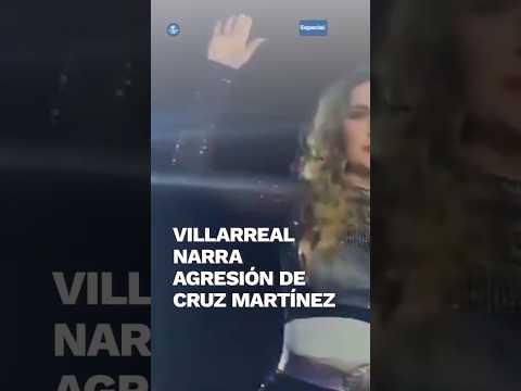 Alicia Villarreal temió por su vida tras agresión de Cruz Martínez #shorts