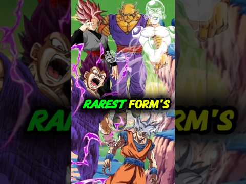 Rarest Transformations Of Dragon Ball..! #Anime #shorts