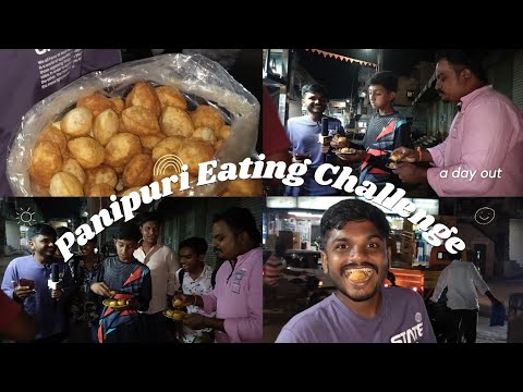 Panipuri Eating Challenge  #panipuri #Challenge #viralvideo #trending #youtubeindia #funny #video