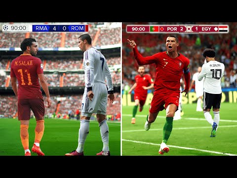 3 Times Cristiano Ronaldo Showed Mohamed Salah Who's The Boss